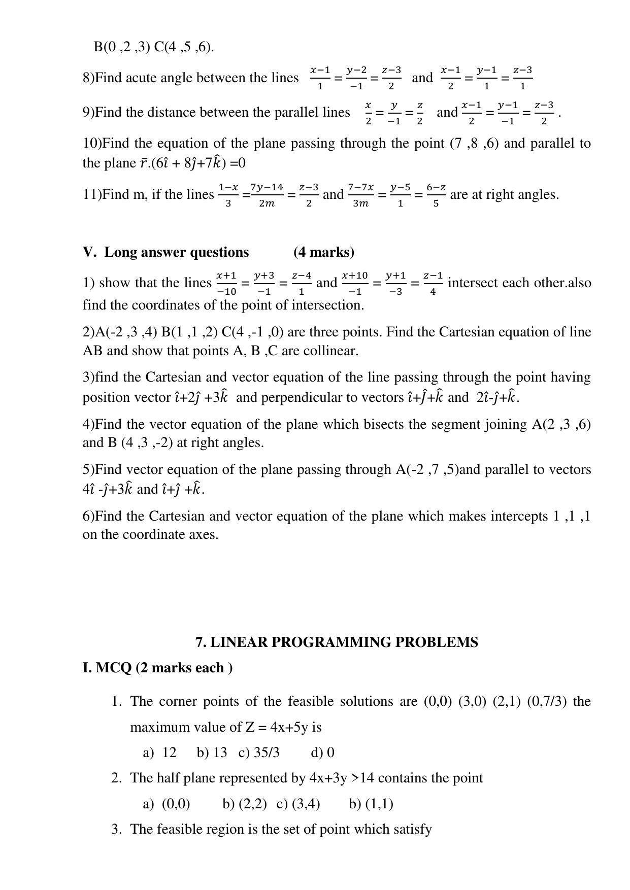 Maharashtra Board Class 12 Mathematics and statistics Sample Papers - Page 24
