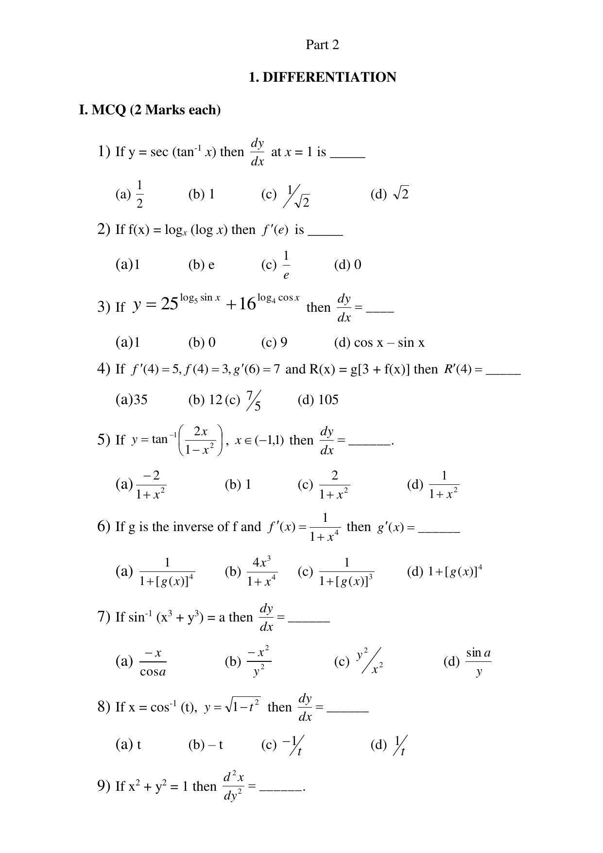 Maharashtra Board Class 12 Mathematics and statistics Sample Papers - Page 27