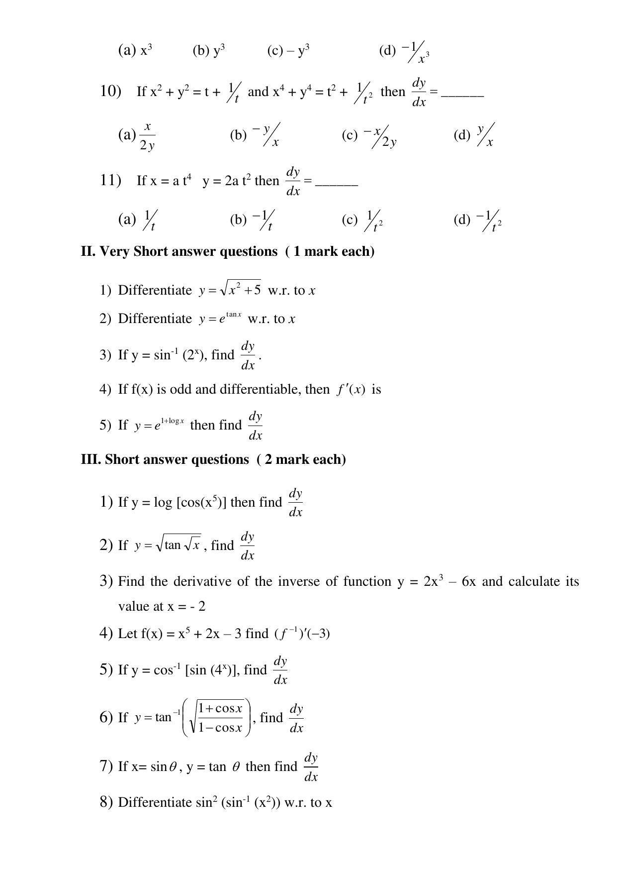 Maharashtra Board Class 12 Mathematics and statistics Sample Papers - Page 28