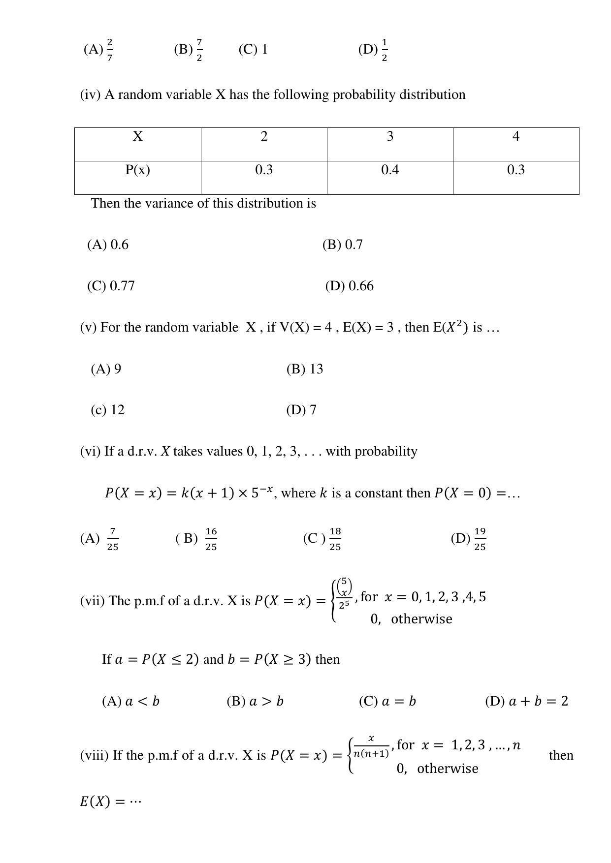 Maharashtra Board Class 12 Mathematics and statistics Sample Papers - Page 50