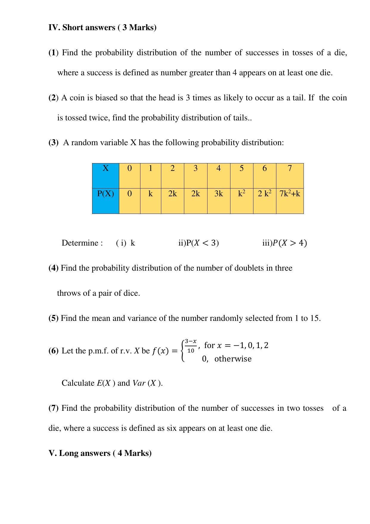 Maharashtra Board Class 12 Mathematics and statistics Sample Papers - Page 54