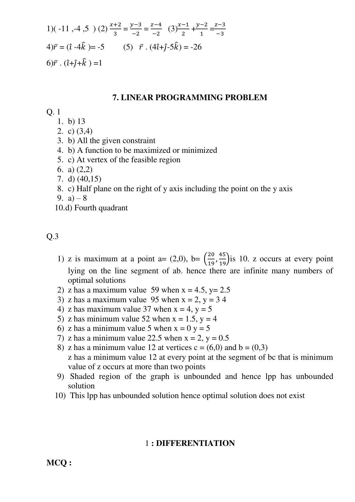 Maharashtra Board Class 12 Mathematics and statistics Sample Papers - Page 65