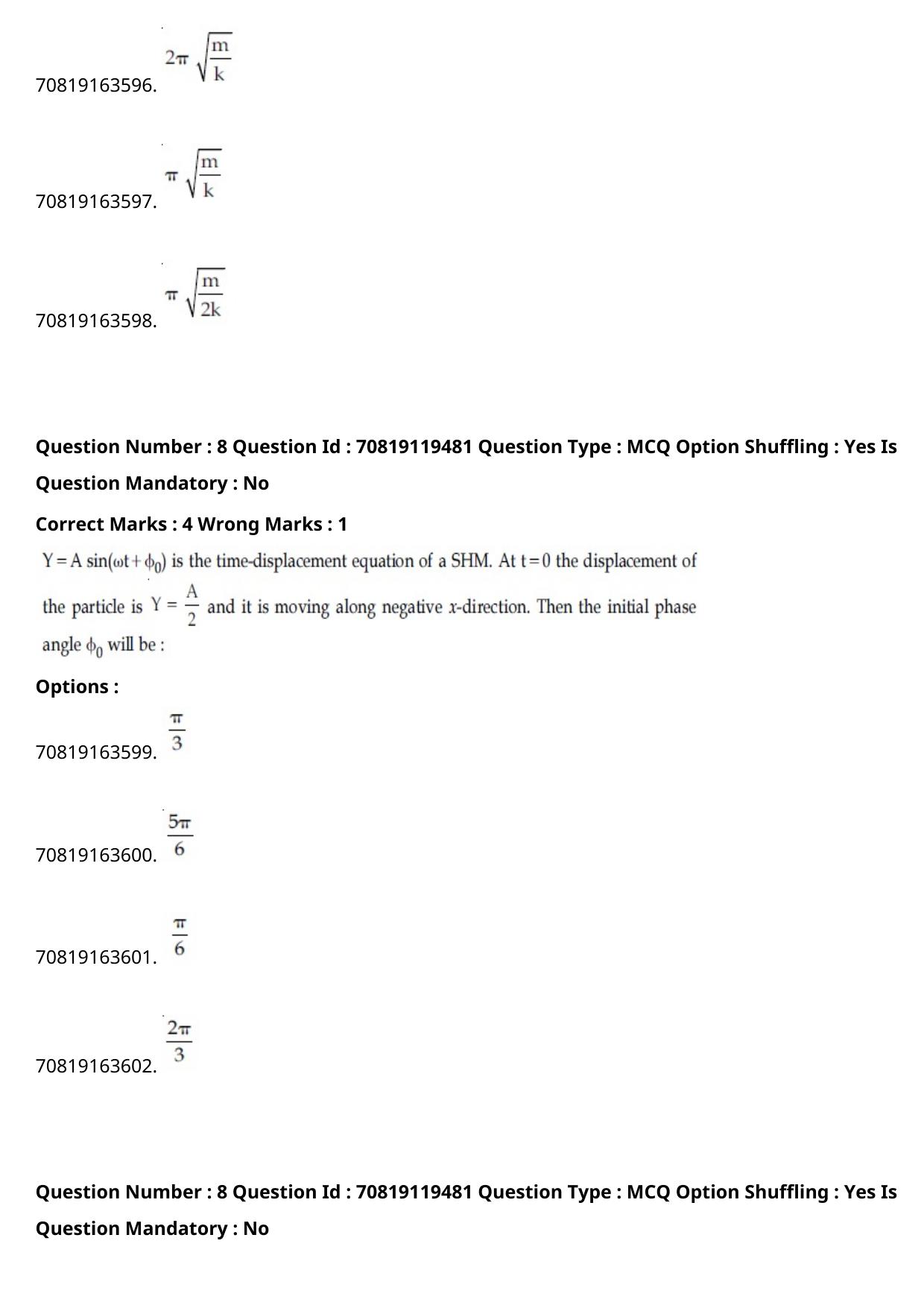 JEE Mains 2021: BTech Marathi (Shift 2) 25-02-2021 Question Paper - Page 11