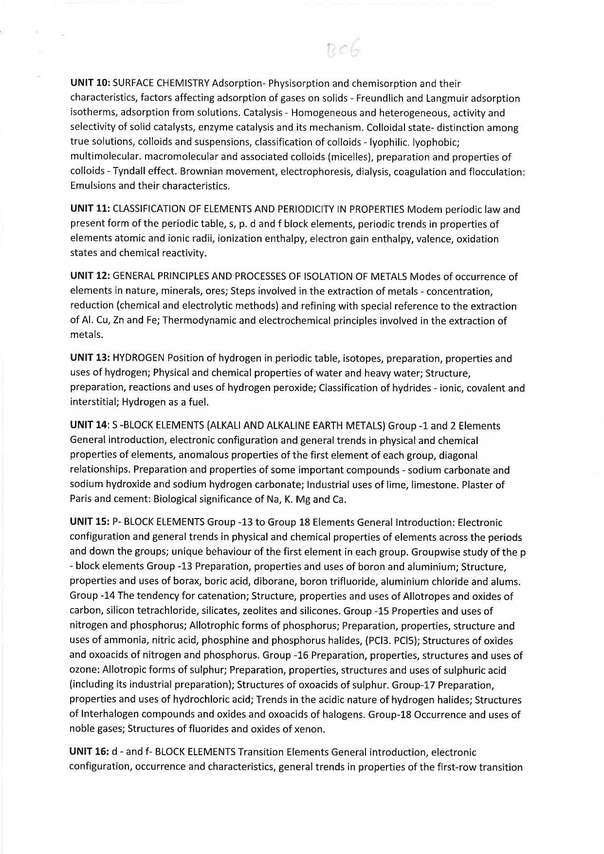 JMI Entrance Exam B06-B.Voc (Solar Energy) (Self-financed) Syllabus - Page 7