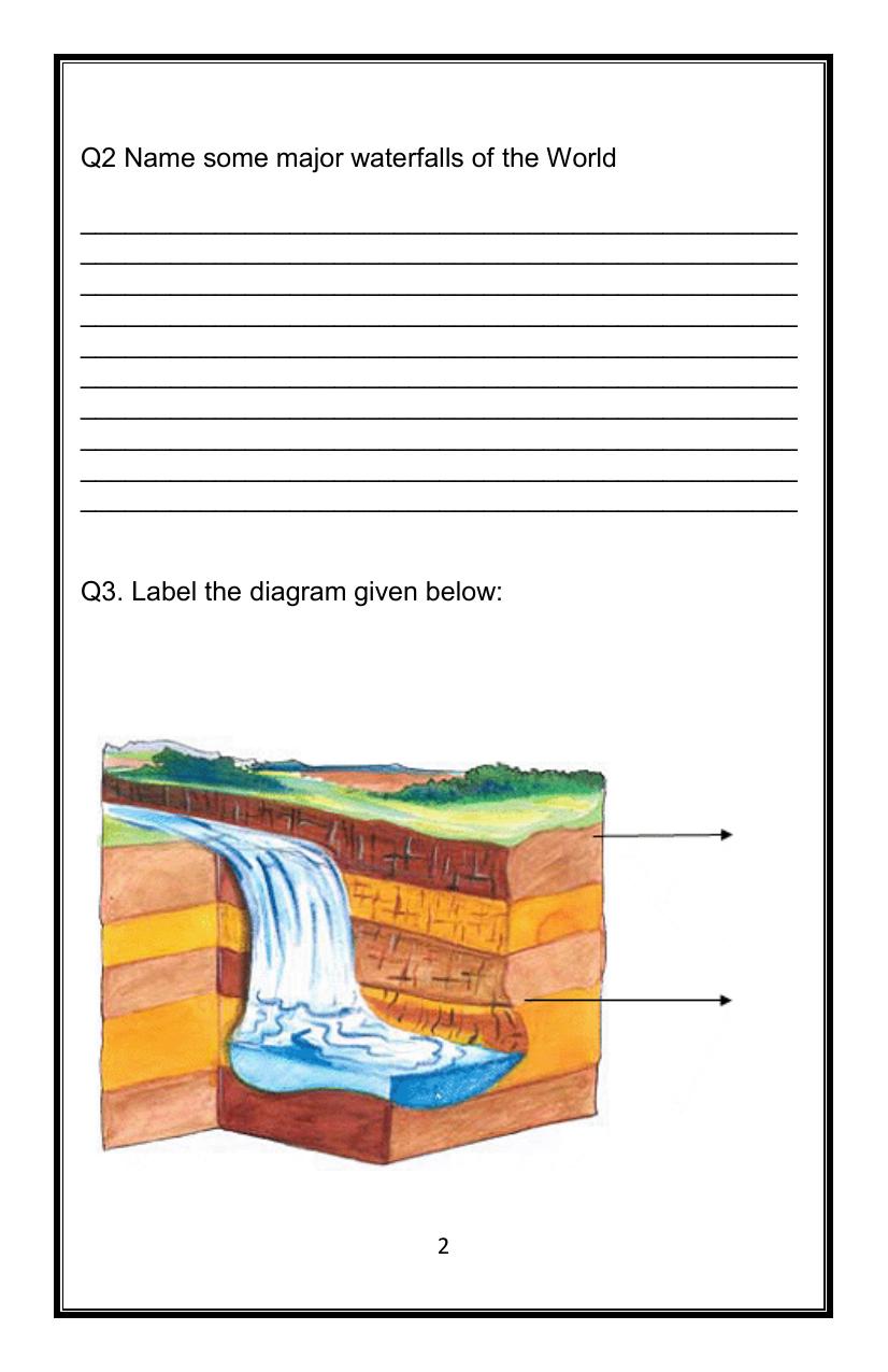 CBSE Worksheets for Class 7 Social Science Geography Assignment - Page 2