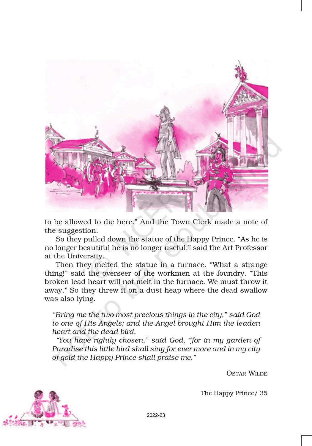 NCERT Book for Class 9 English Moment Chapter 5 The Happy Prince - Page 8