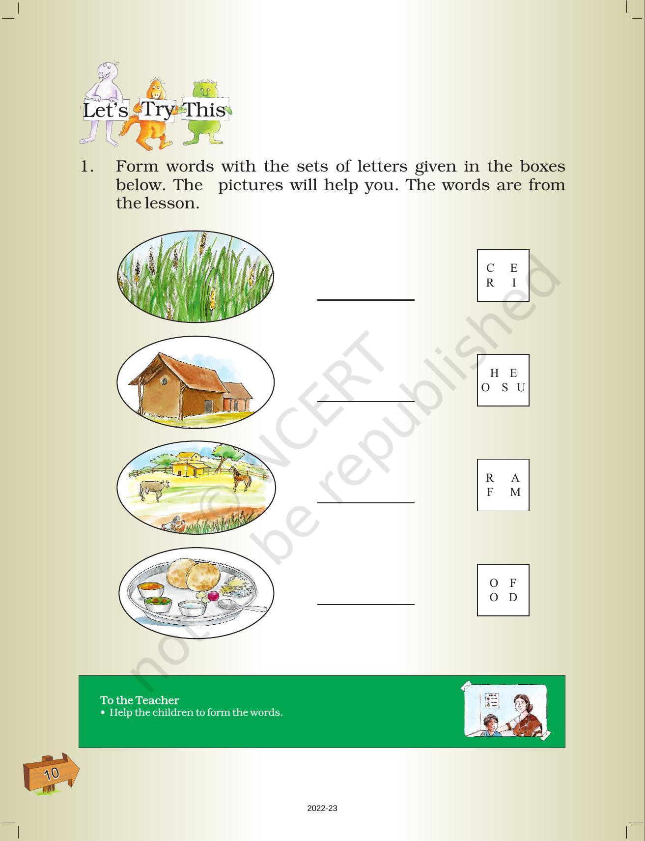 NCERT Book for Class 2 English (Raindrops):Chapter 3-My Family - Page 3