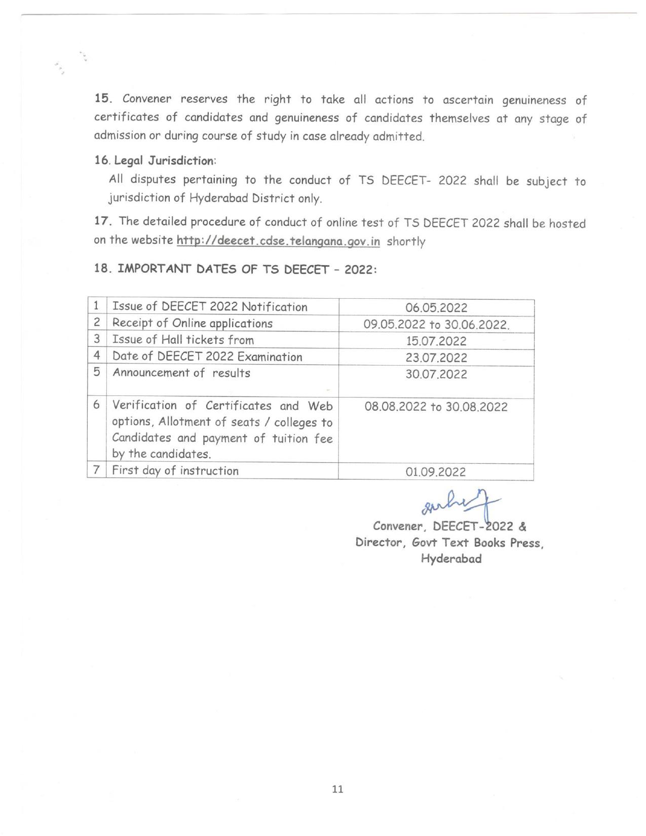 TS DEECET Exam - Page 11