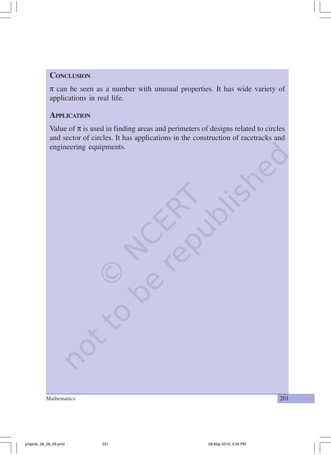 NCERT Laboratory Manuals for Class IX Mathematics - Projects - Page 22