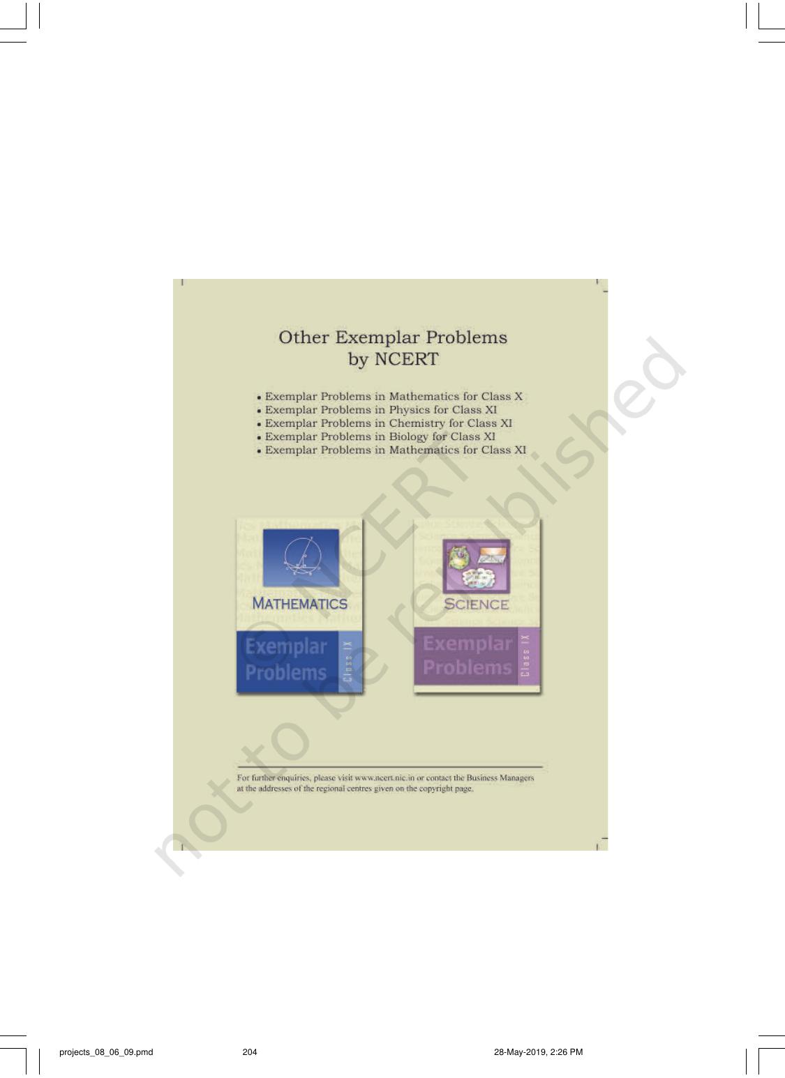 NCERT Laboratory Manuals for Class IX Mathematics - Projects - Page 25