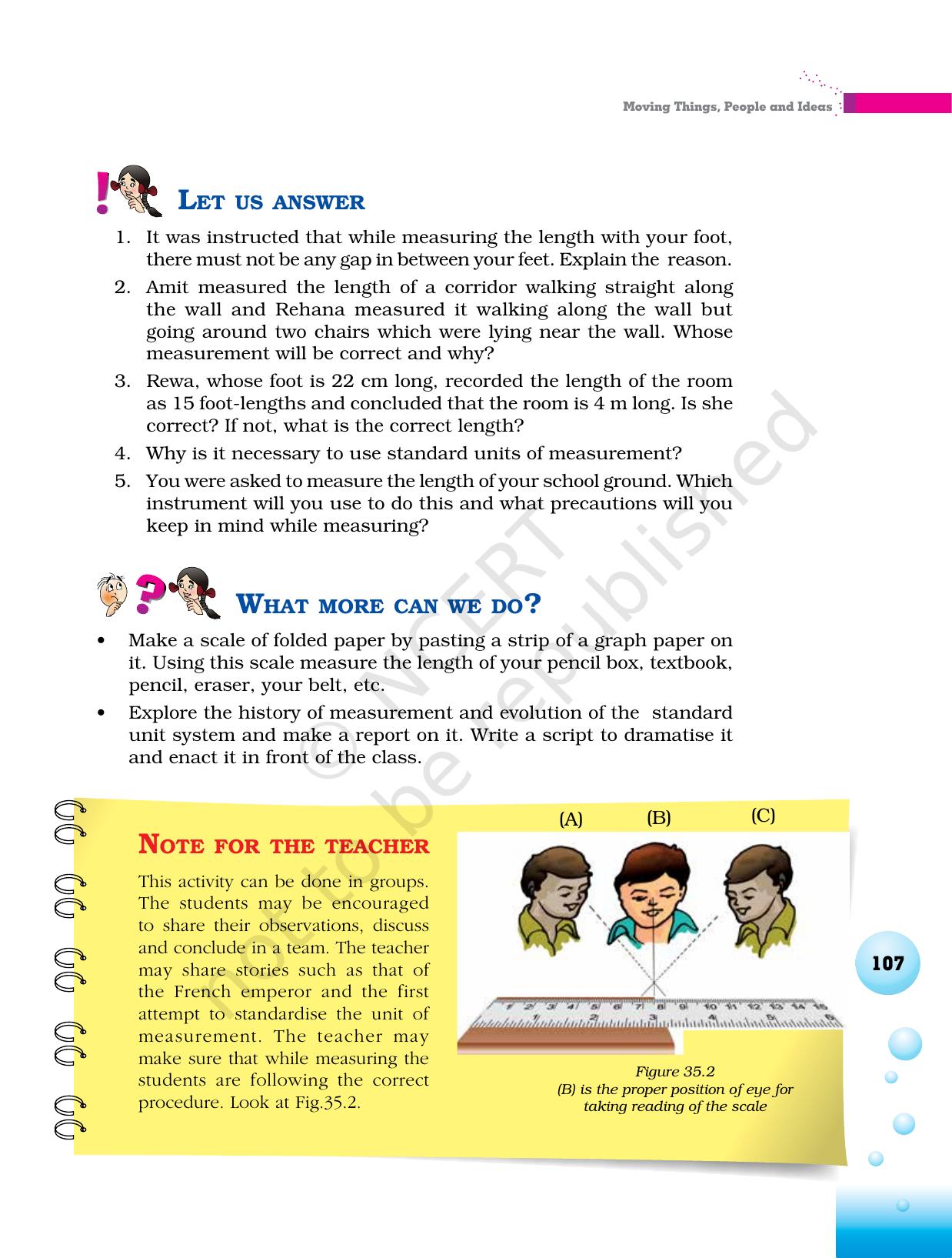 NCERT Laboratory Manuals for Class VI to VIII Science - Theme 4 Moving things, people and ideas - Page 3