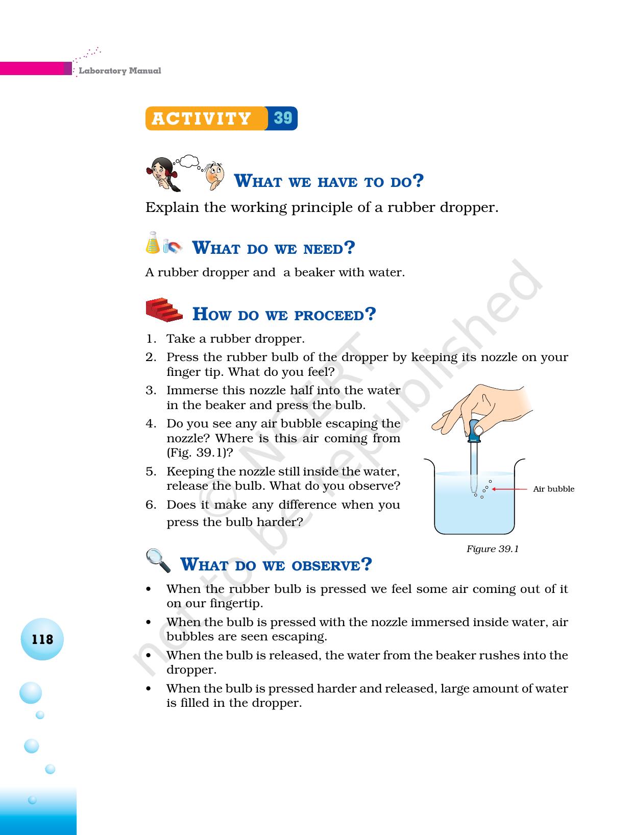 NCERT Laboratory Manuals for Class VI to VIII Science - Theme 4 Moving things, people and ideas - Page 14