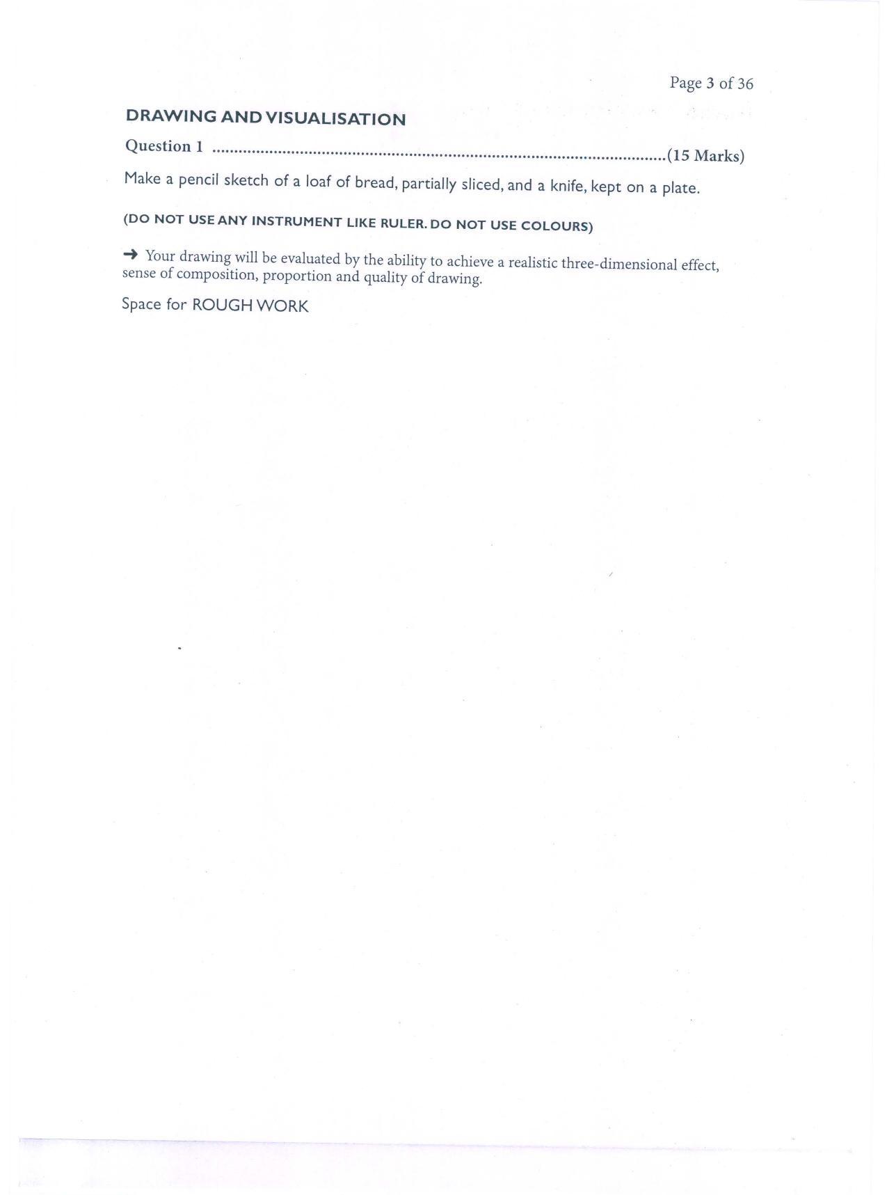 CEED 2008 Question Paper - Page 2