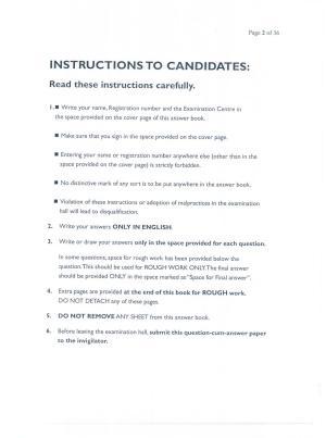 CEED 2008 Question Paper