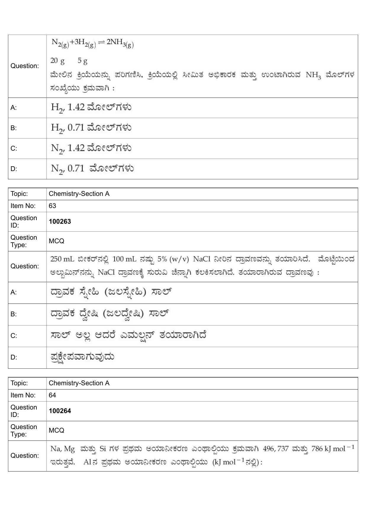 JEE Mains 2022: BTech Kannada (Shift 1) 29-07-2022 Question Paper - Page 28
