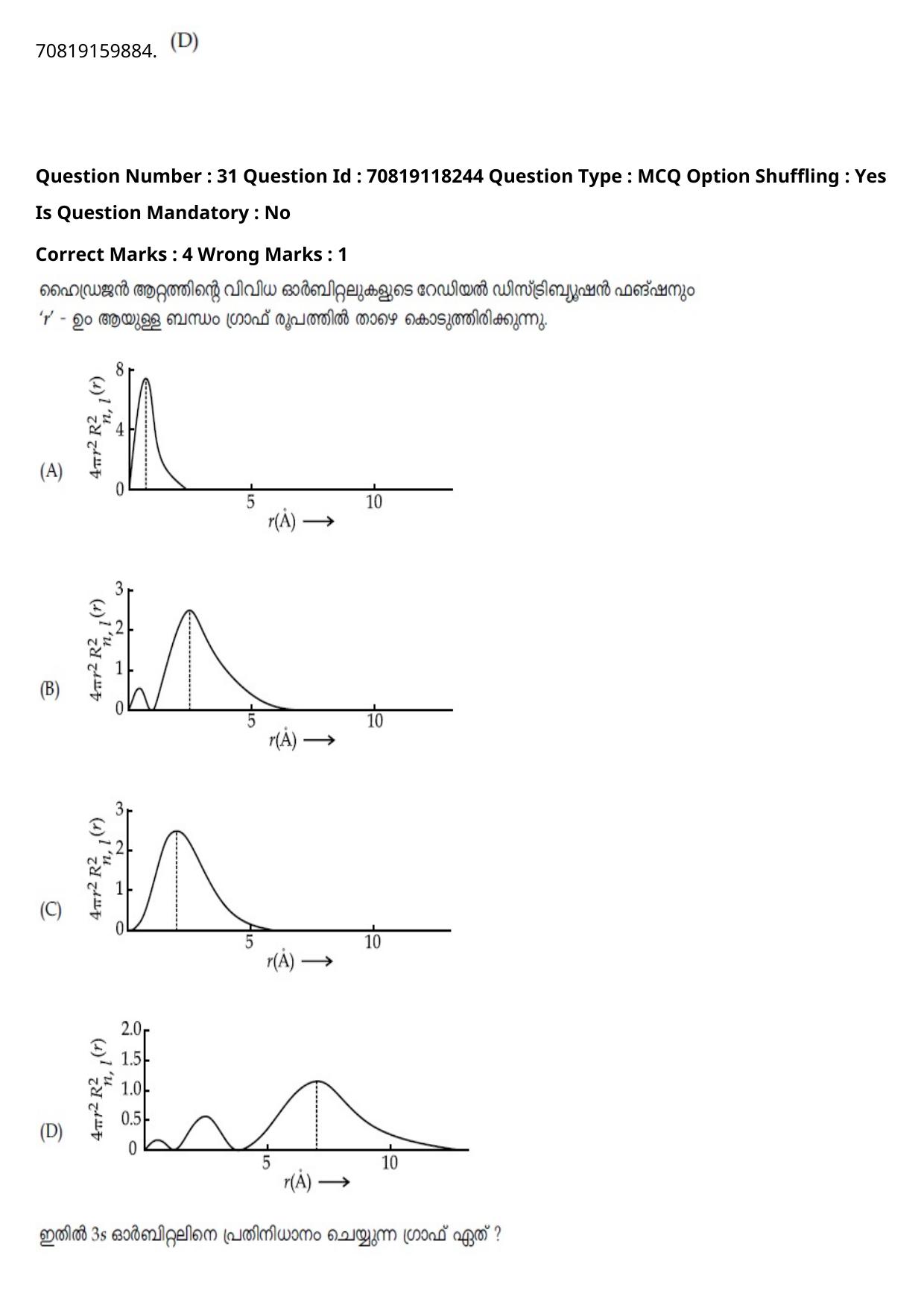 JEE Mains 2021: B Planning Malayalam (Shift 1) 25-02-2021 Question Paper - Page 40