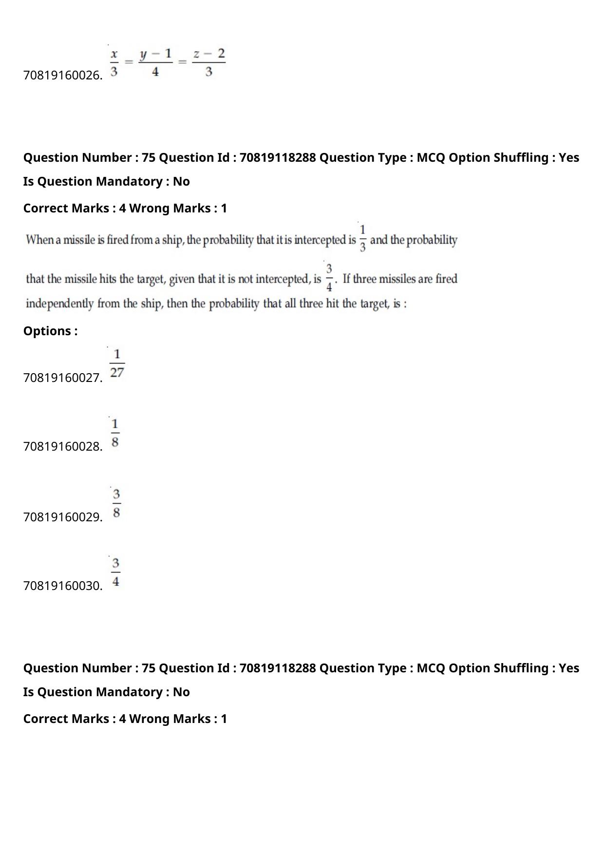 JEE Mains 2021: B Planning Malayalam (Shift 1) 25-02-2021 Question Paper - Page 89