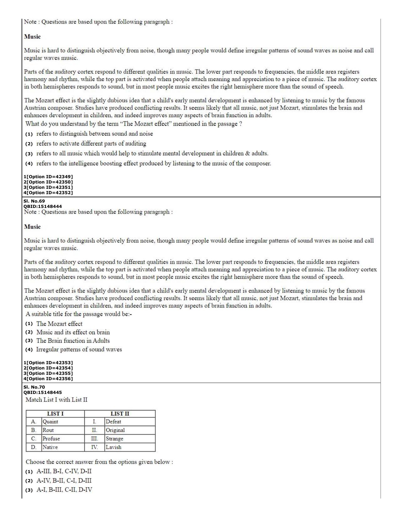 CUET (PG) 2022: PGQP-74 B.Ed Languages (10-09-2022) Question Paper - Page 21