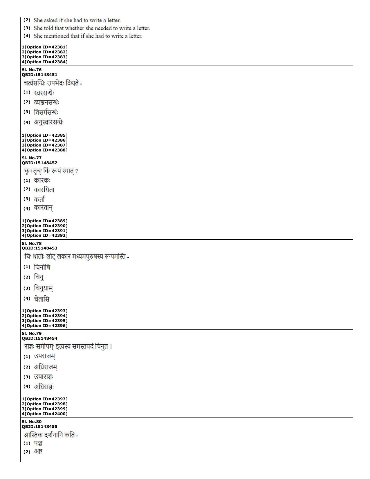 CUET (PG) 2022: PGQP-74 B.Ed Languages (10-09-2022) Question Paper - Page 23
