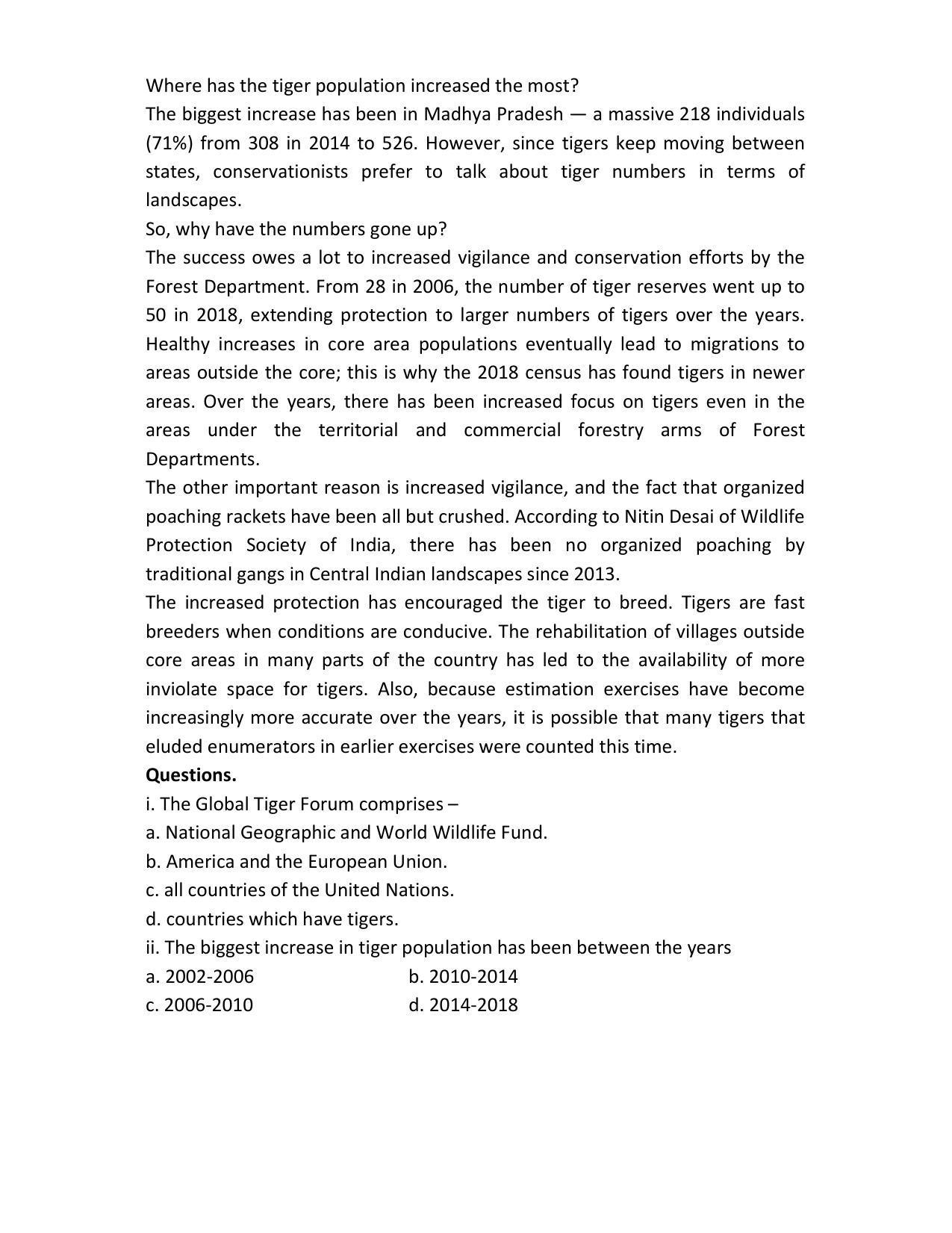 MP Board Class 12 English Sample Paper 2023 - Page 2