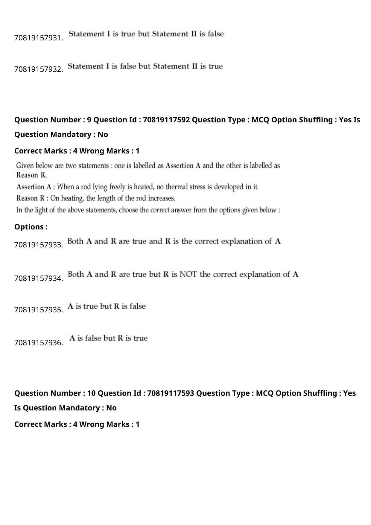 JEE Mains 2021: BTech English (Shift 1) 25-02-2021 Question Paper - Page 7