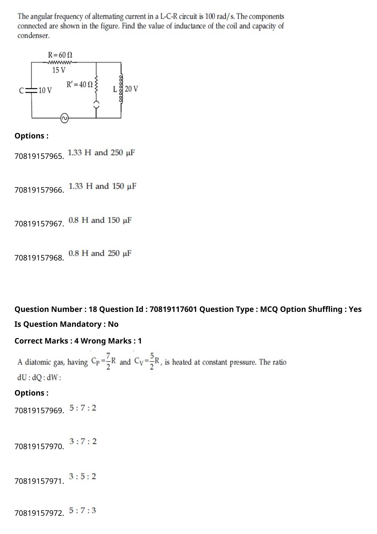 JEE Mains 2021: BTech English (Shift 1) 25-02-2021 Question Paper - Page 12