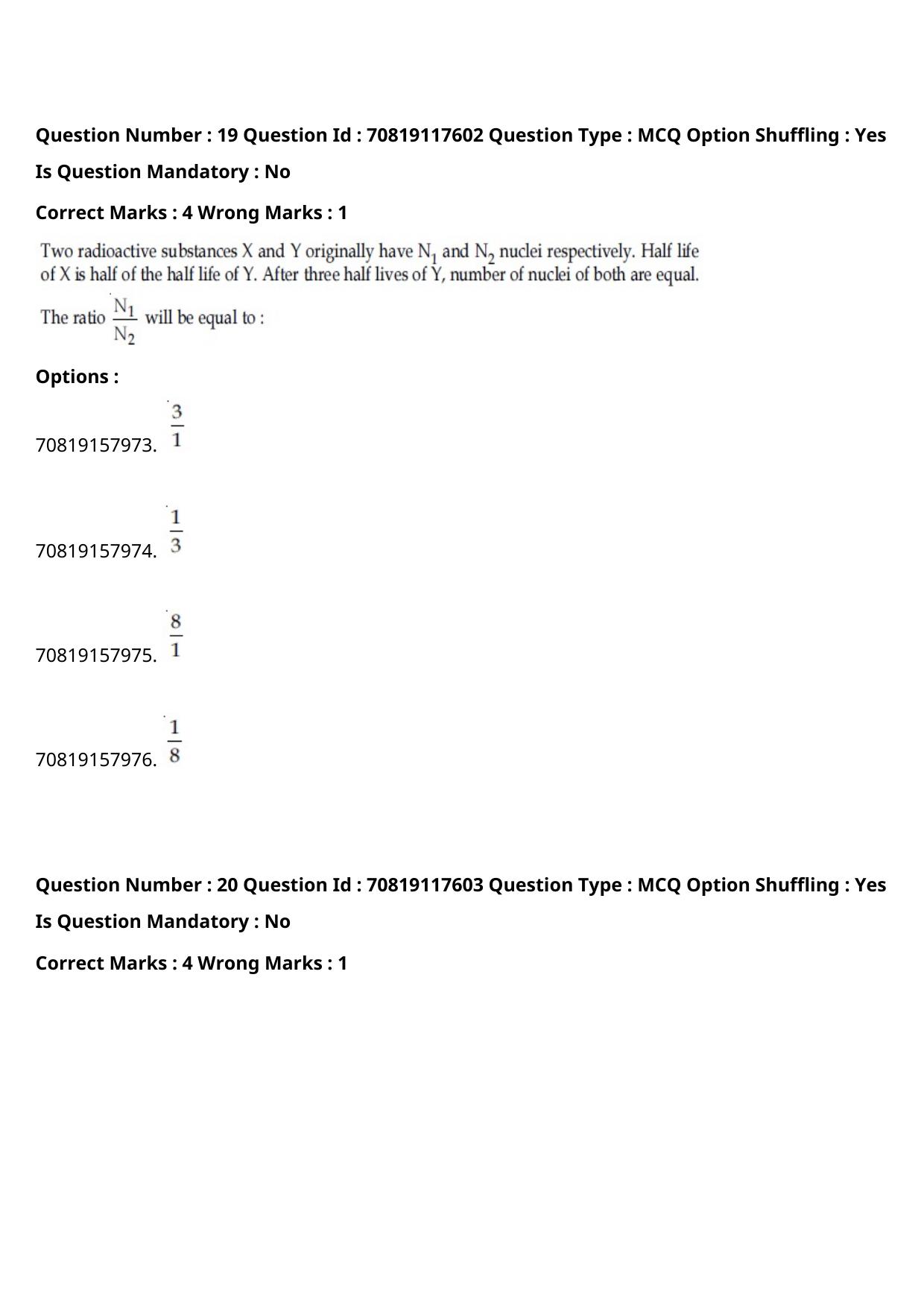 JEE Mains 2021: BTech English (Shift 1) 25-02-2021 Question Paper - Page 13