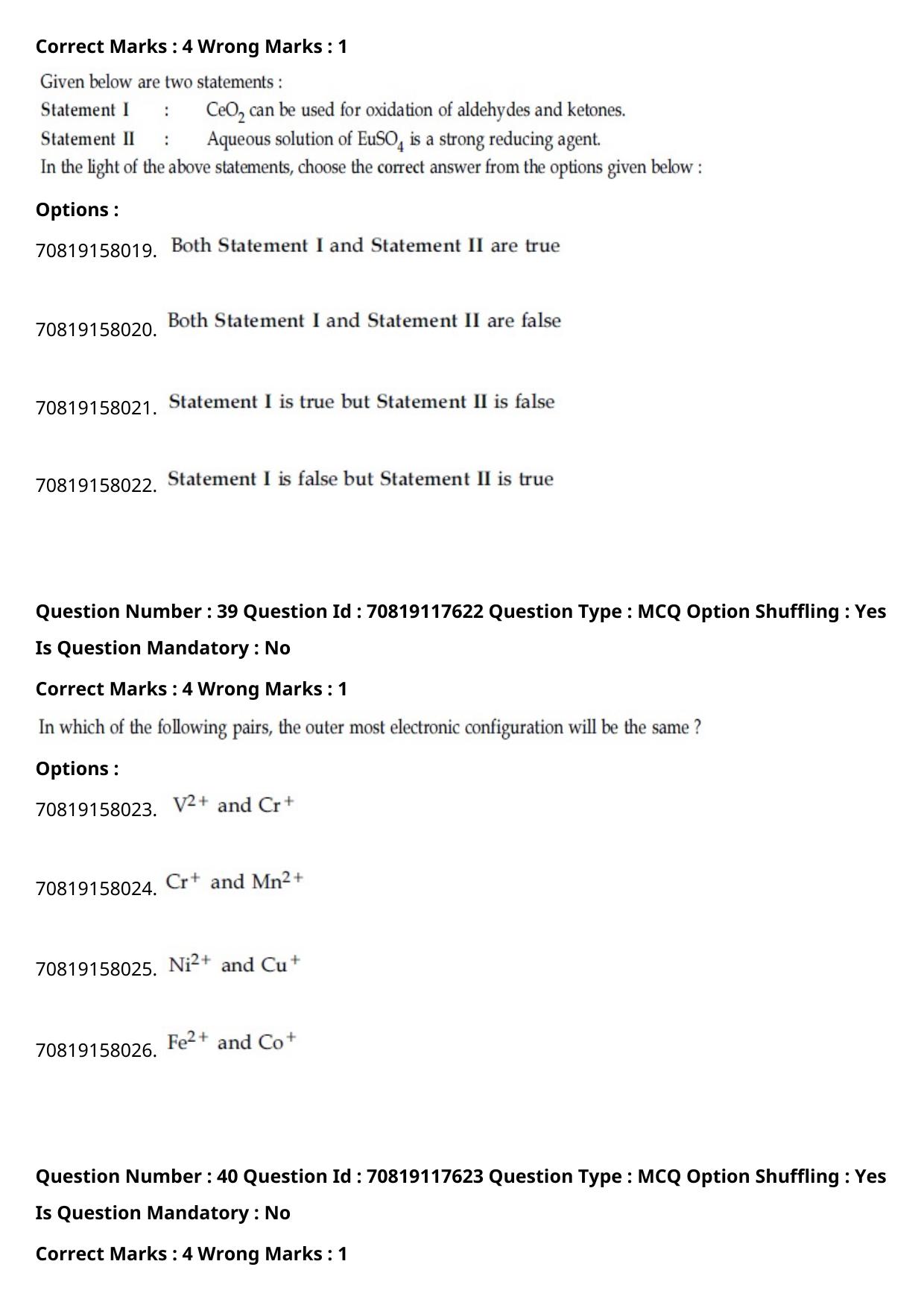 JEE Mains 2021: BTech English (Shift 1) 25-02-2021 Question Paper - Page 25