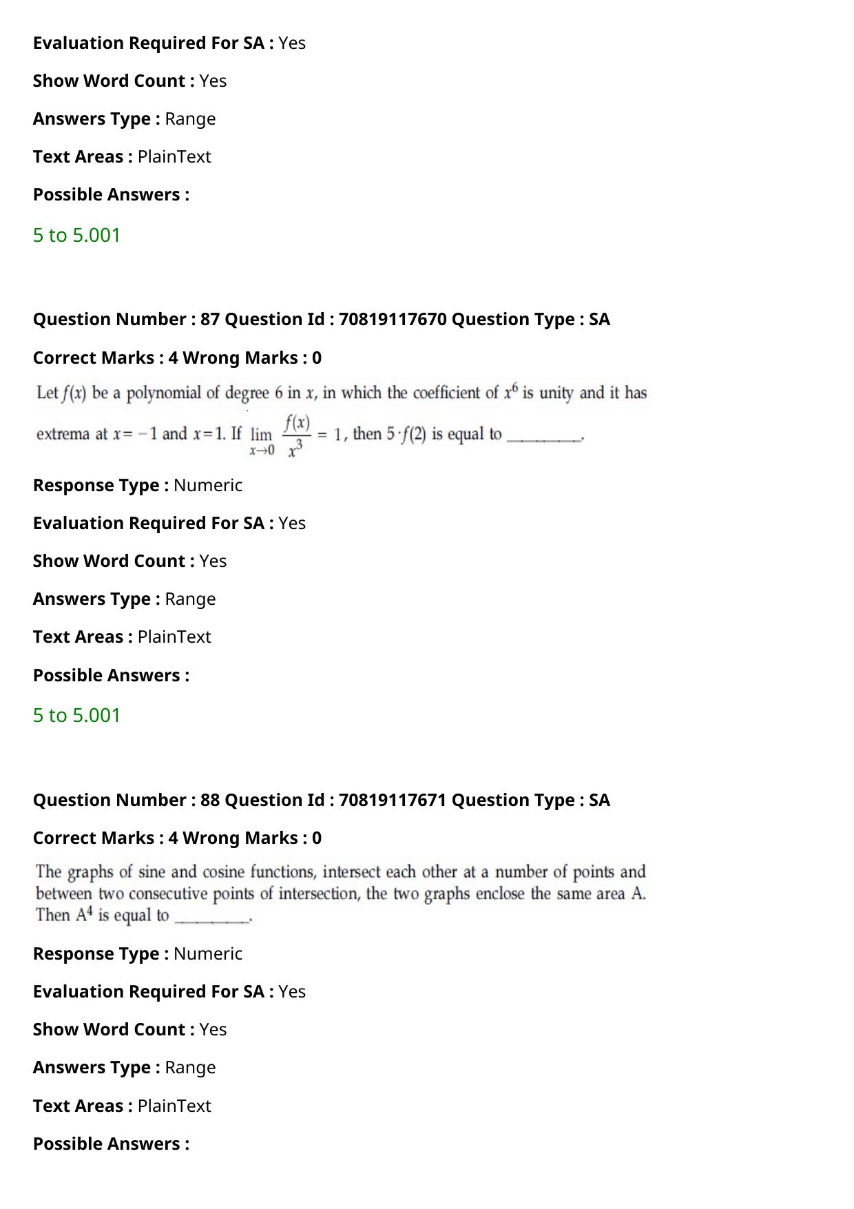 JEE Mains 2021: BTech English (Shift 1) 25-02-2021 Question Paper - Page 52