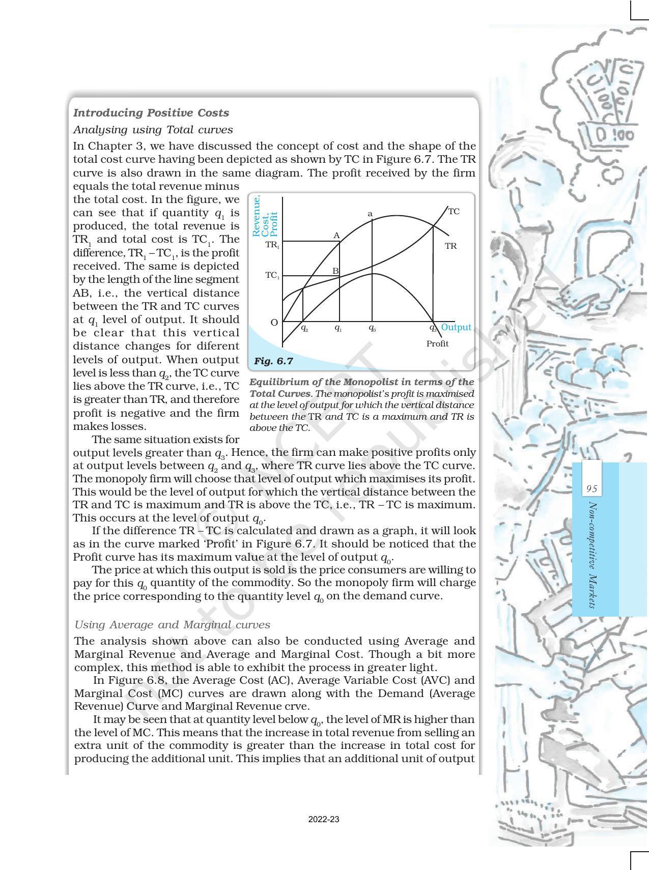 NCERT Book for Class 12 Economics (Microeconomics) Chapter 6 Non-competitive Markets - Page 8