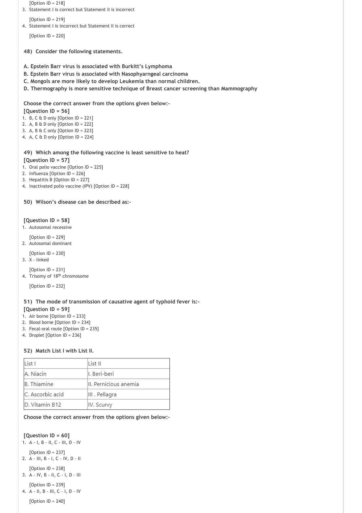 AIAPGET 2020 Homeopathy Question Paper - Page 10