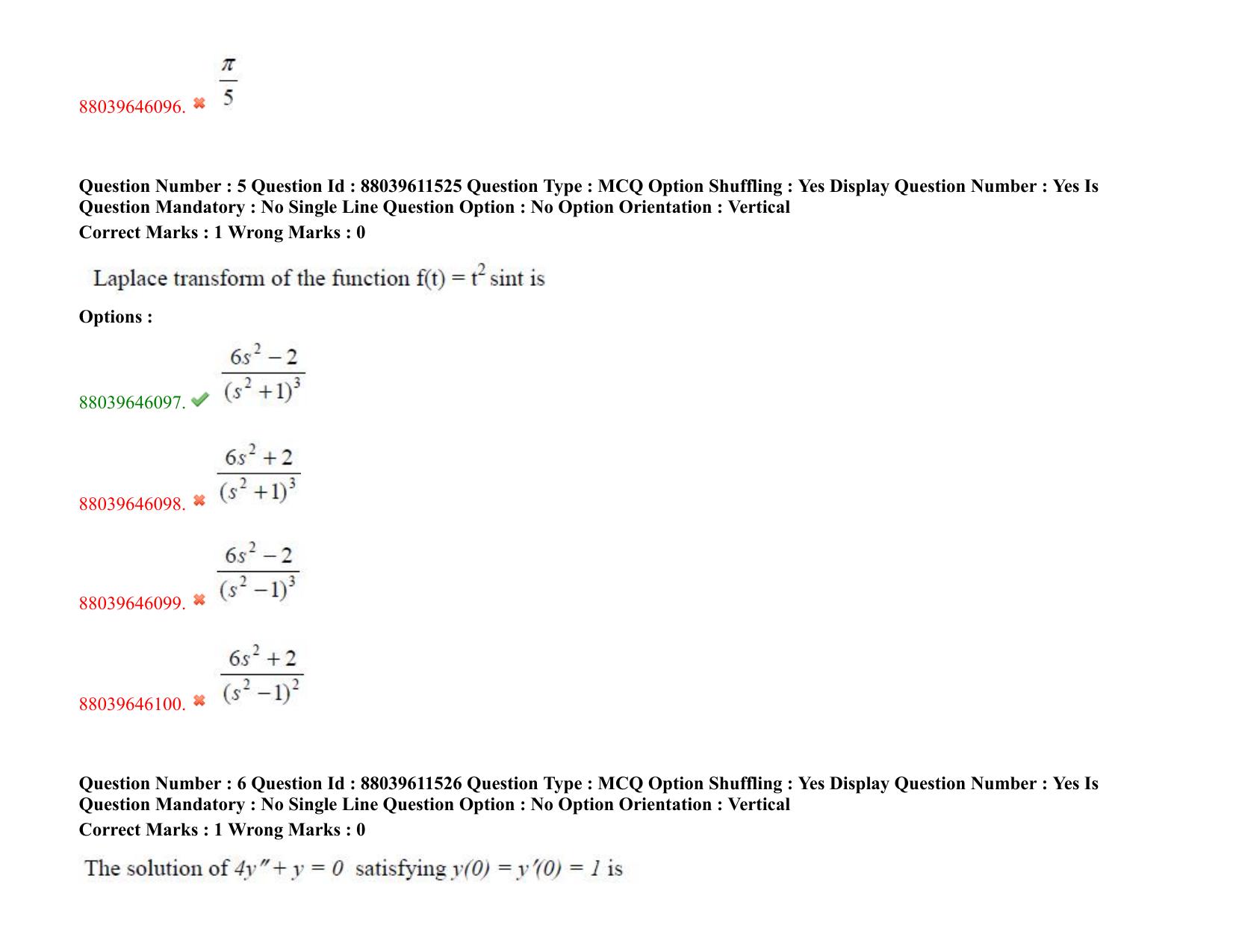 TS PGECET 2020: Electrical Engineering Question Papers - Page 5