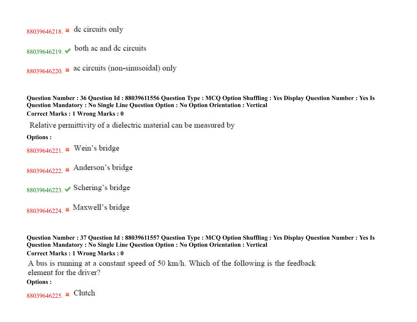 TS PGECET 2020: Electrical Engineering Question Papers - Page 25