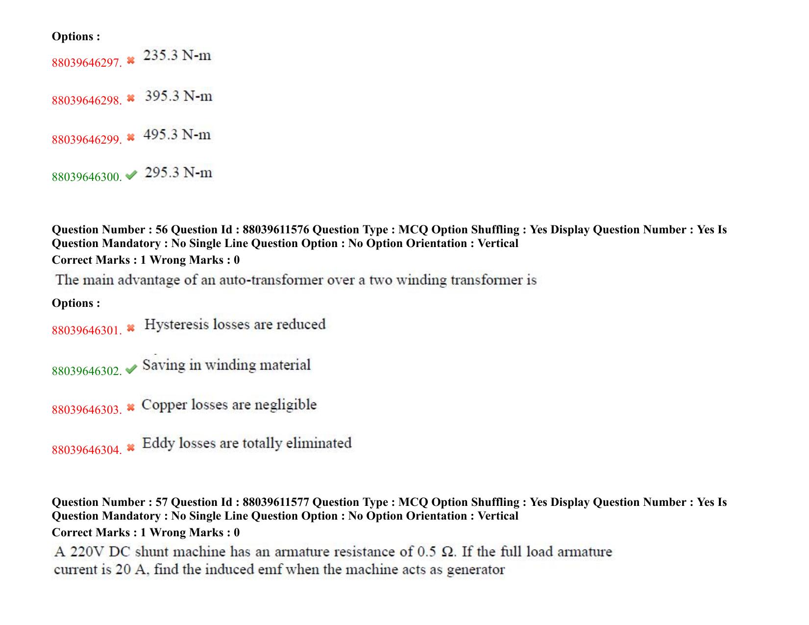 TS PGECET 2020: Electrical Engineering Question Papers - Page 35