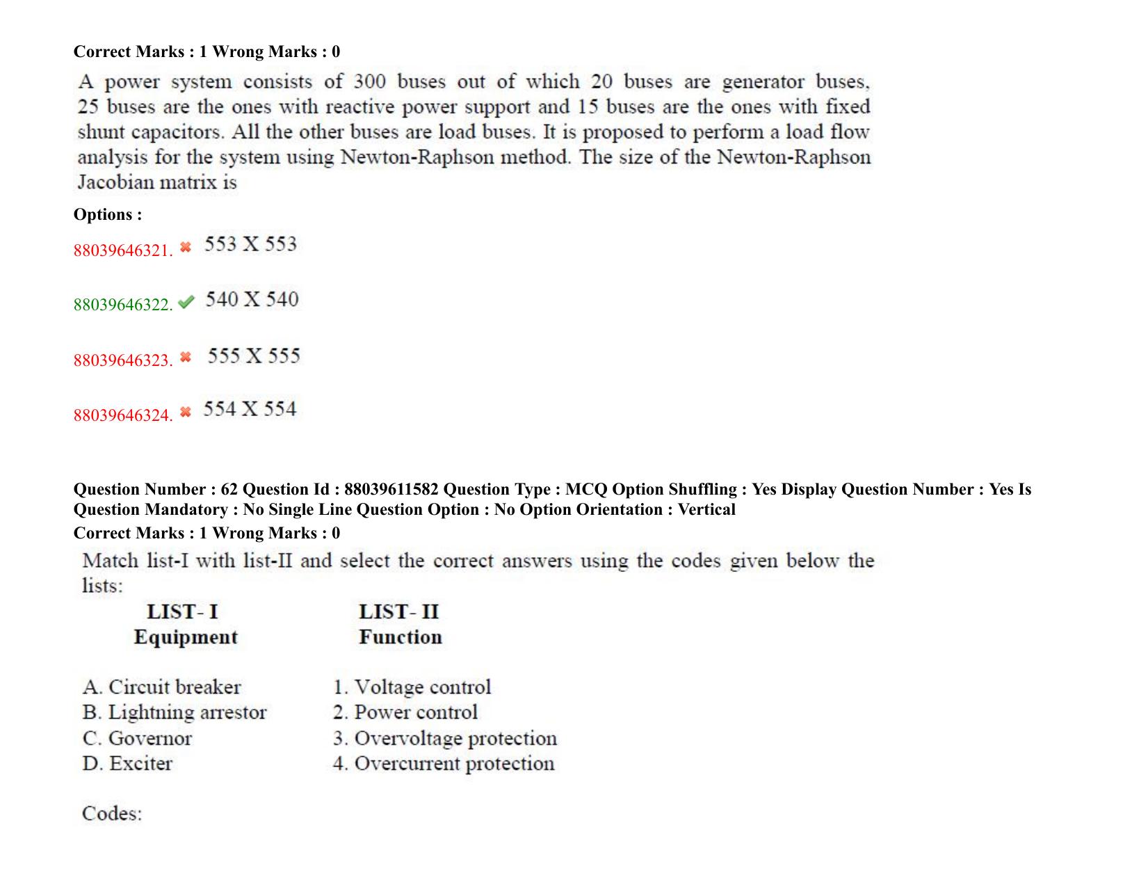 TS PGECET 2020: Electrical Engineering Question Papers - Page 38