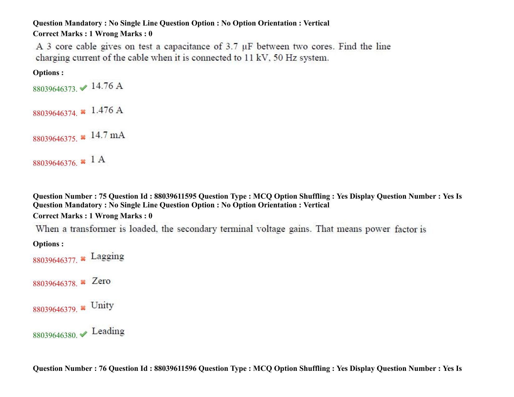 TS PGECET 2020: Electrical Engineering Question Papers - Page 45