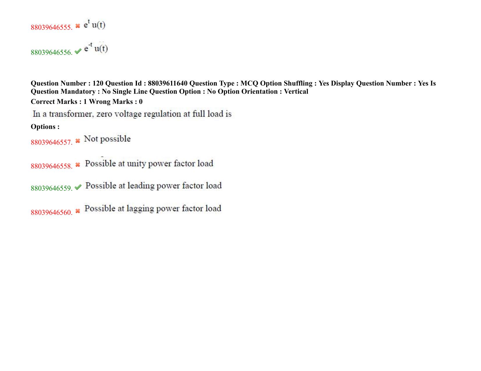 TS PGECET 2020: Electrical Engineering Question Papers - Page 70