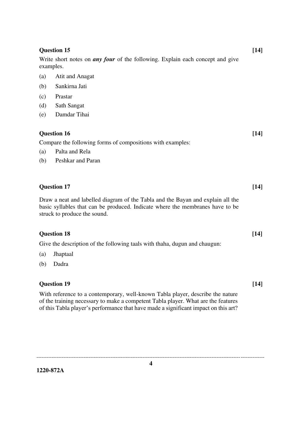 ISC Class 12 2020 IMH Paper I Question Paper - Page 4