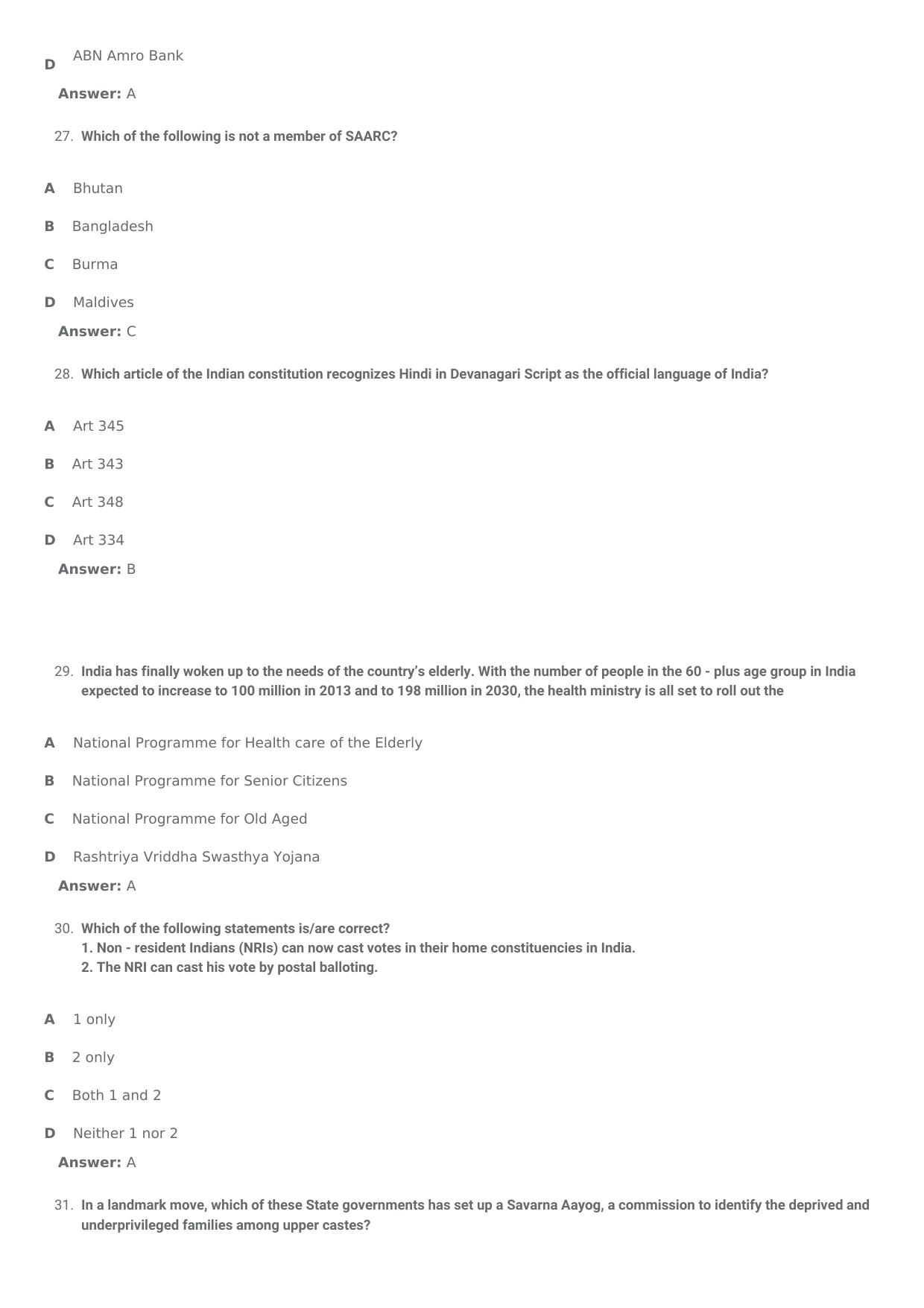 SNAP 2011 Question Paper with Solution - Page 7