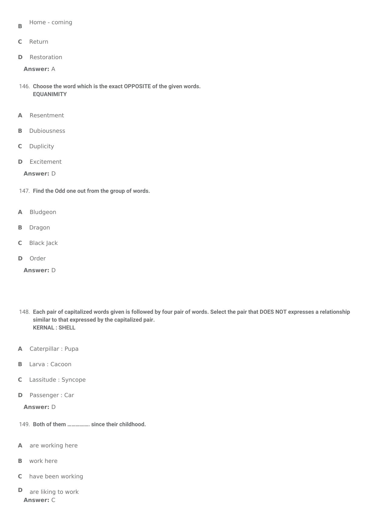SNAP 2011 Question Paper with Solution - Page 55