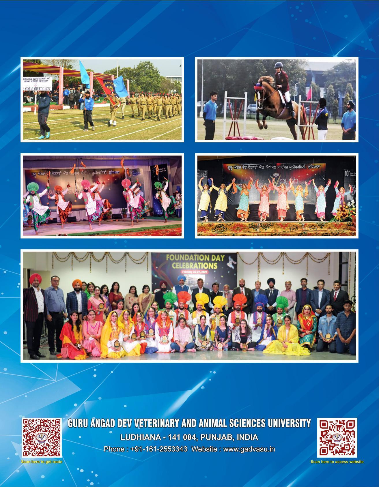 Guru Angad Dev Veterinary and Animal Sciences University, Ludhiana Prospectus 2021-22 - Page 106
