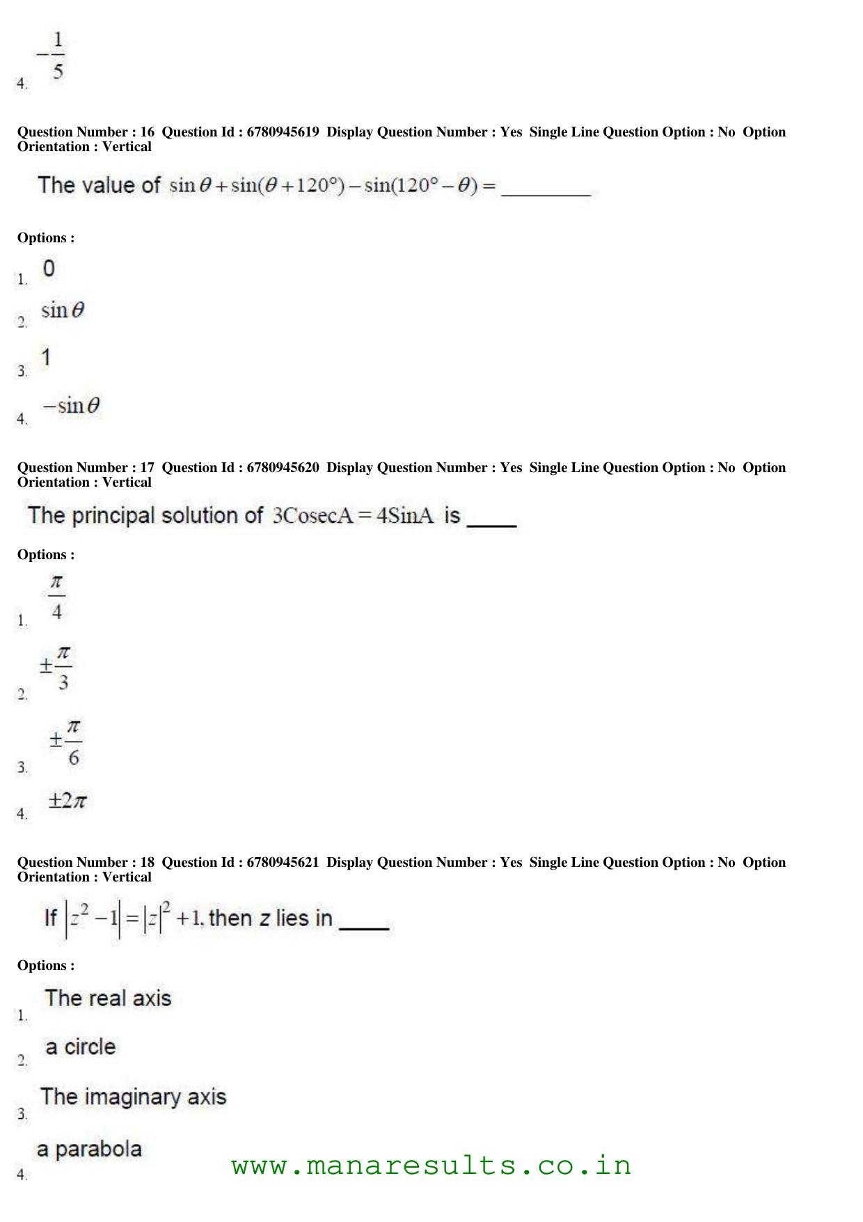 AP ECET 2017 Mechanical Engineering Old Previous Question Papers - Page 6