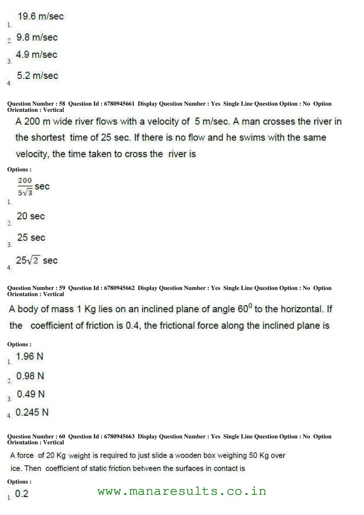AP ECET 2017 Mechanical Engineering Old Previous Question Papers - Page 20