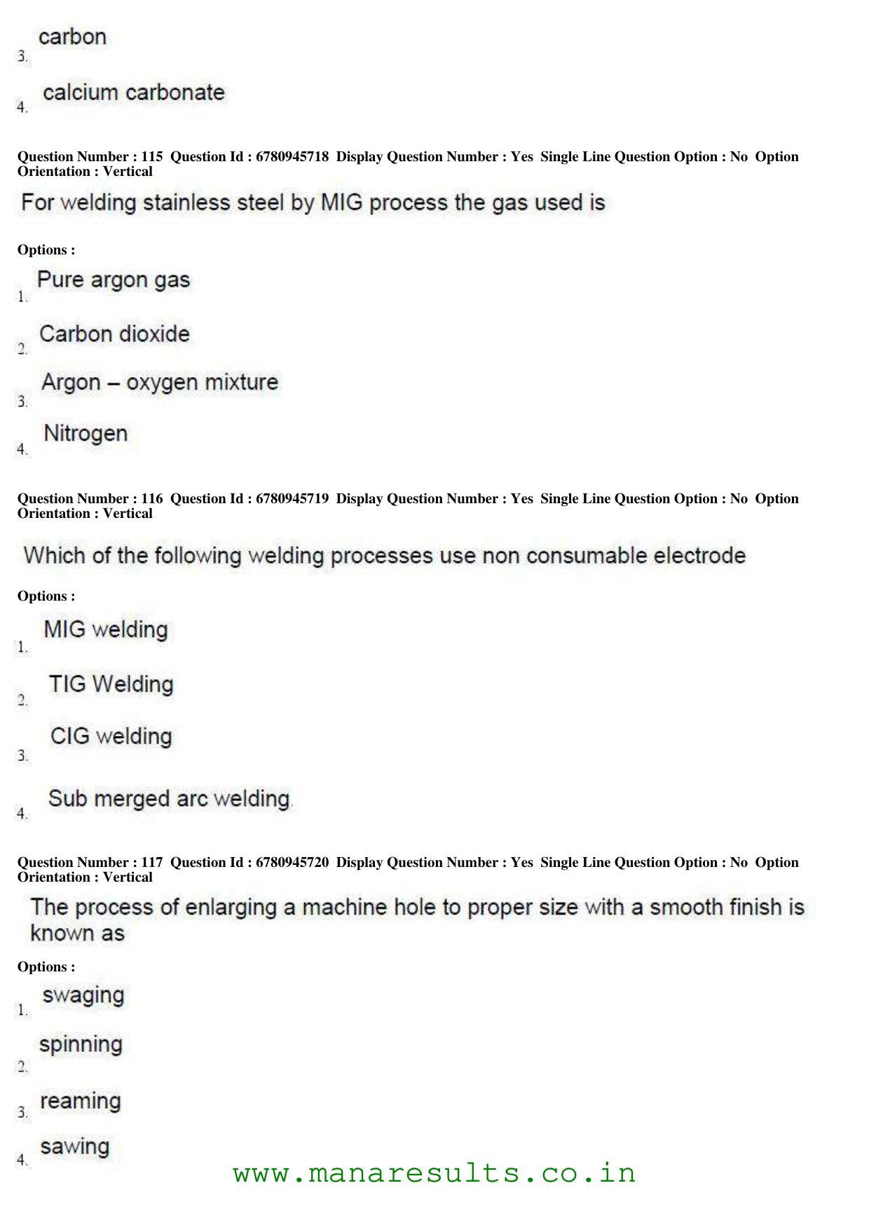 AP ECET 2017 Mechanical Engineering Old Previous Question Papers - Page 37