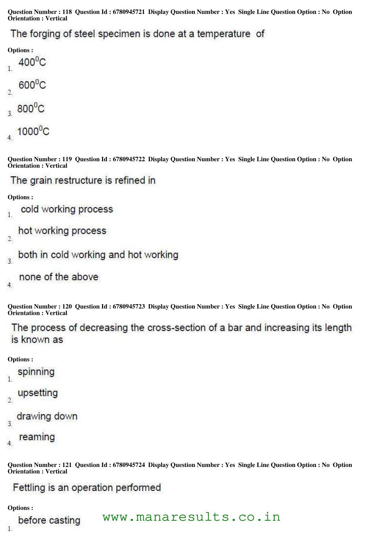 AP ECET 2017 Mechanical Engineering Old Previous Question Papers - Page 38