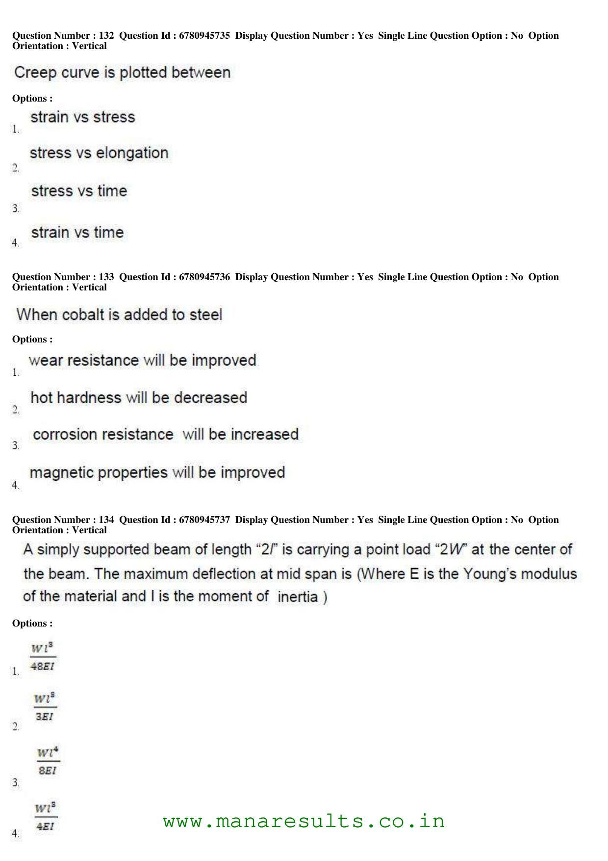AP ECET 2017 Mechanical Engineering Old Previous Question Papers - Page 42