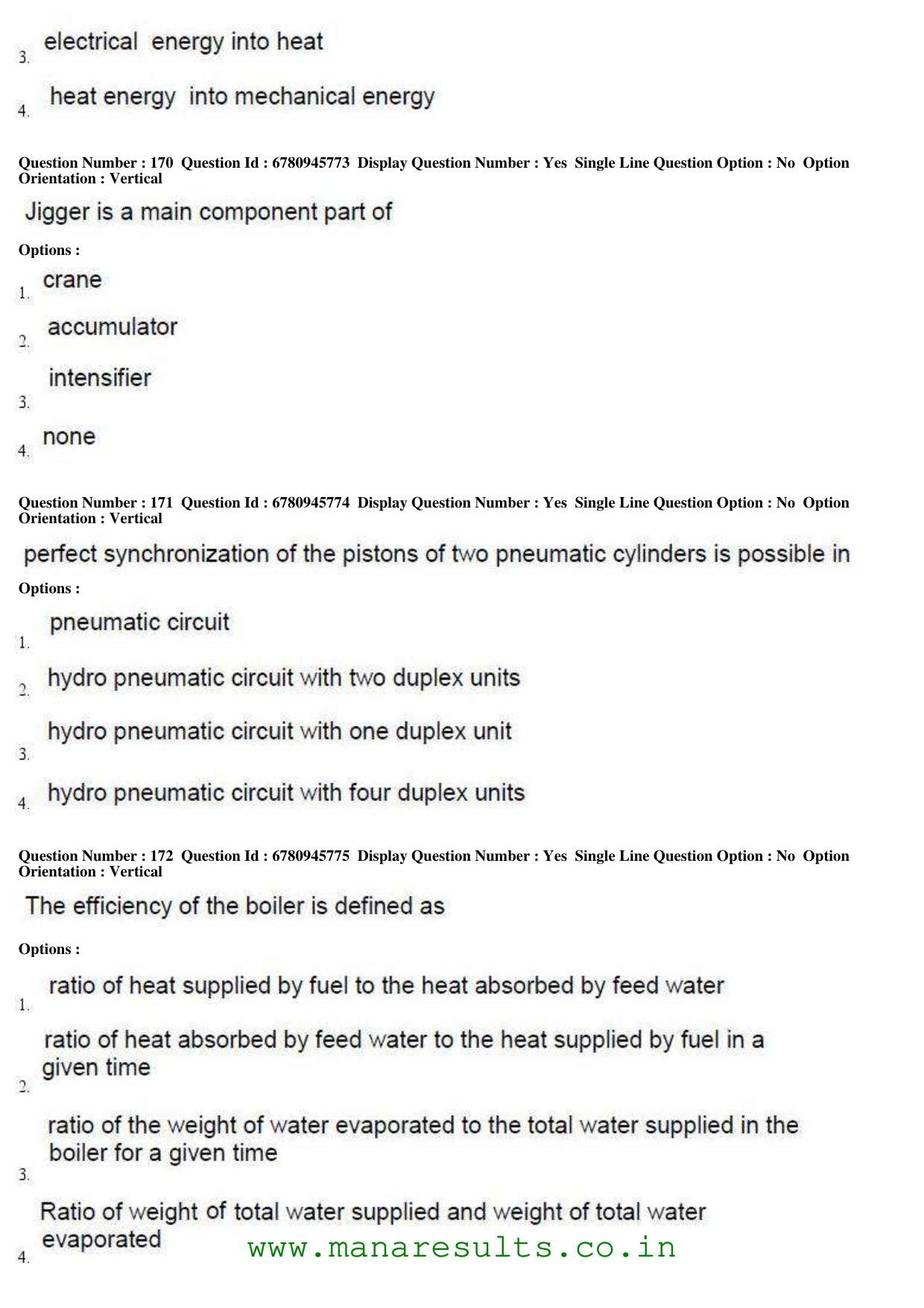 AP ECET 2017 Mechanical Engineering Old Previous Question Papers - Page 53