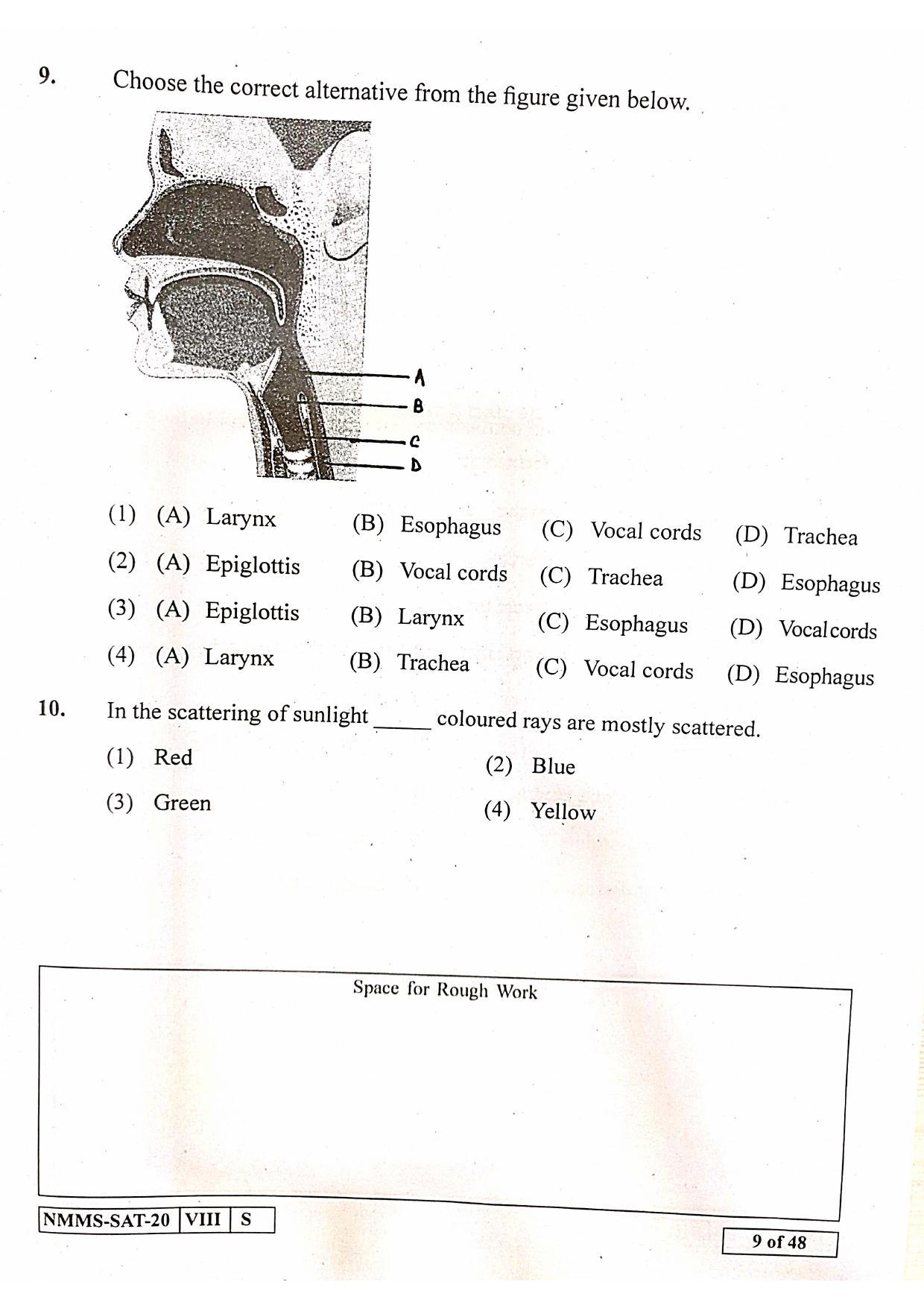 SAT KANNADA 2020-21 Class 8 Maharashtra NMMS Question Papers - Page 9