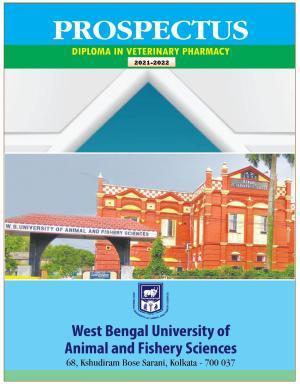  West Bengal University of Animal and Fishery Sciences, Kolkata DV Pprospectus 2021-22