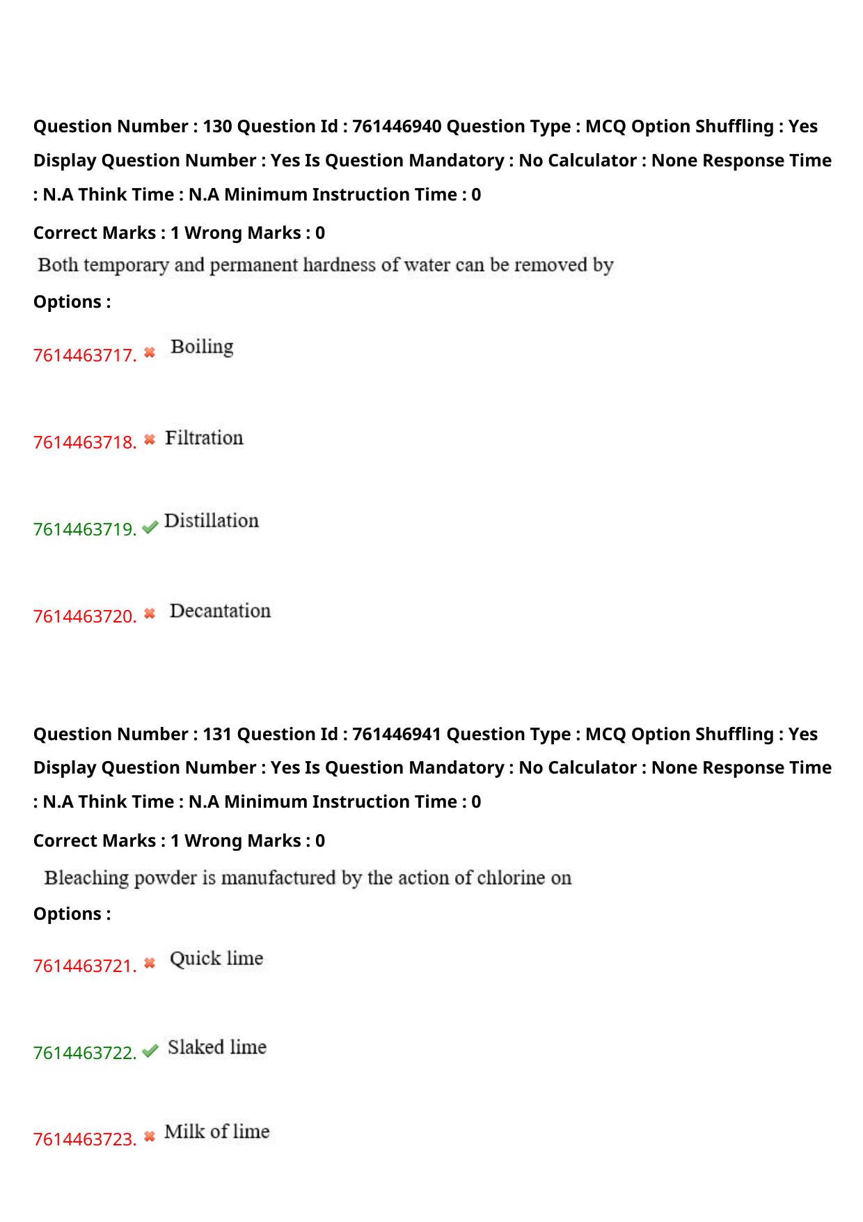 TS ECET 2024: CHE – CHEMICAL ENGINEERING Master Question Paper With Preliminary Key - Page 79